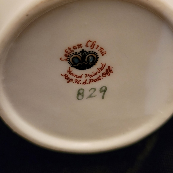 Lefton Vintage China Pitcher Vase. Made in Japan. - Picture 8 of 8